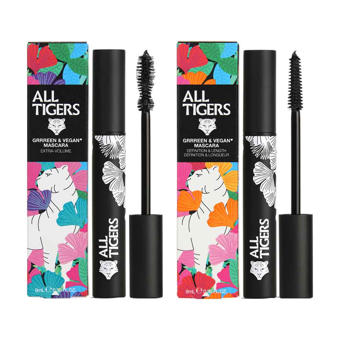 Mascara Longueur et définition - Mascara Extra Volume ALL TIGERS