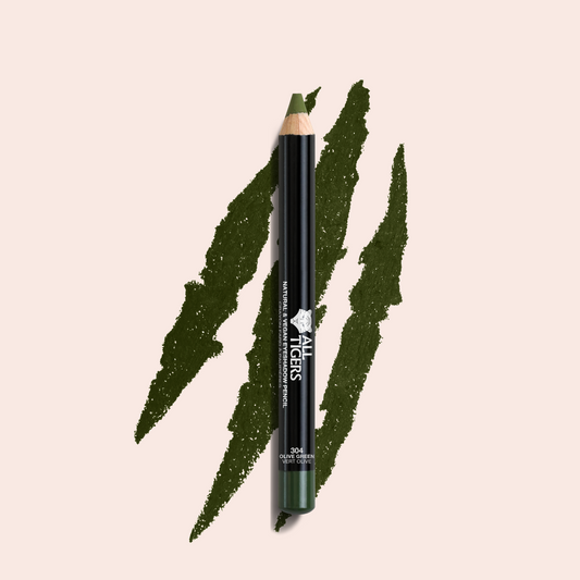 ALL TIGERS fard vert olive green eyeshadow