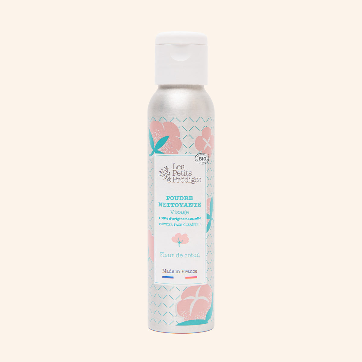 La Poudre Nettoyante Bio, Visage Fleur de Coton