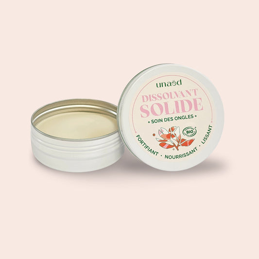 Dissolvant Solide + Soin Ongles sans acétone UNAOD