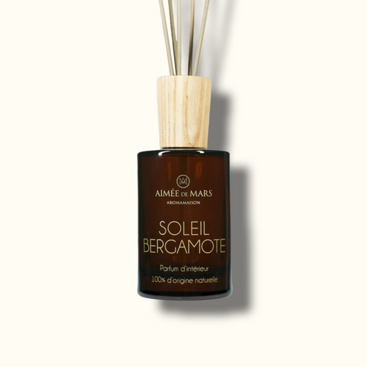 Soleil Bergamote parfum d'ambiance en bâtons